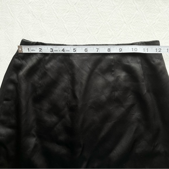 Vintage Sophie Sitbon Paris Made in France Black Pencil Miniskirt - Picture 8 of 8